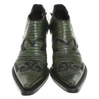 Miu Miu Ankle boots Leather in Green