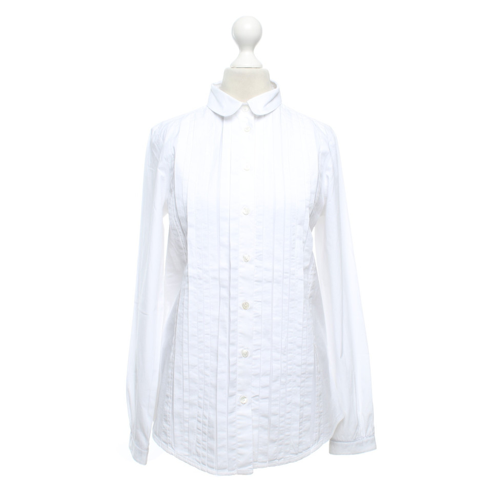 Burberry Top en Coton en Blanc