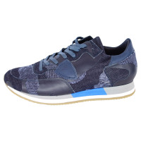 Philippe Model Trainers Jeans fabric in Blue