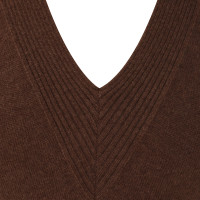 Hermès Kasjmier jurk in bruin