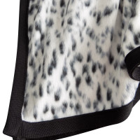 Dkny Leopard cape