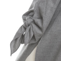 Tibi Top Wool in Grey