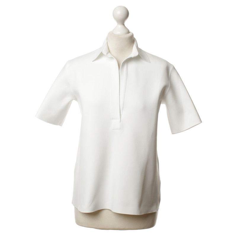 Helmut Lang Polo camicia in bianco