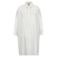Jil Sander Dress Cotton in White