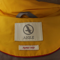 Aigle Gilet trapuntato in giallo