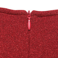 Piu & Piu abito Glitter in rosso