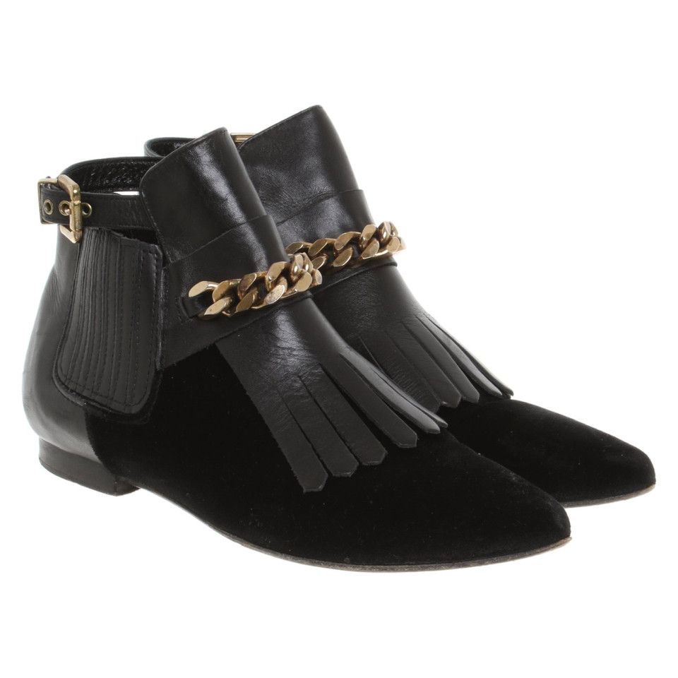 Chiara Ferragni Ankle boots Leather in Black