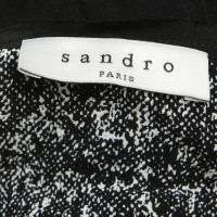 Sandro Top in Schwarz/Weiß