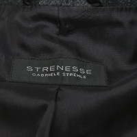 Strenesse Jacke/Mantel aus Wolle in Grau