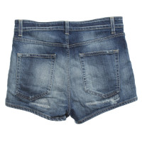 Closed Shorts in blue