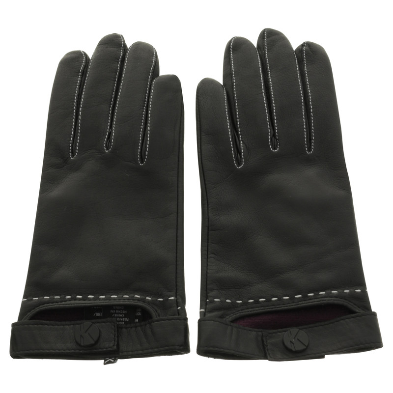 Karl Lagerfeld Leather gloves