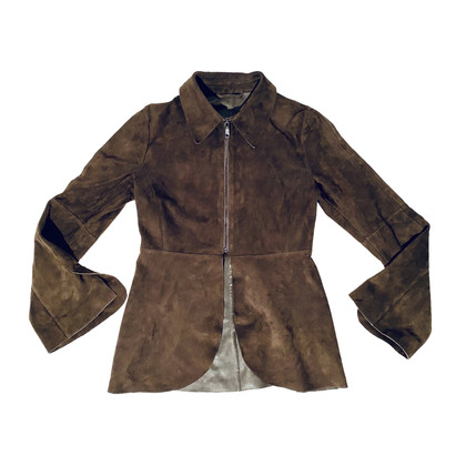 Sportmax Jacket/Coat Suede in Brown