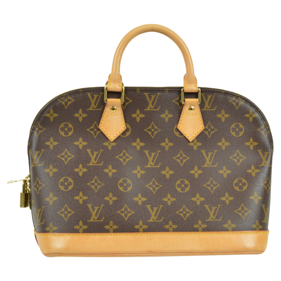 Louis Vuitton Montsouris aus Canvas in Braun