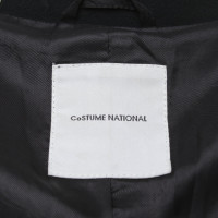 Costume National Jacke/Mantel aus Wolle in Schwarz