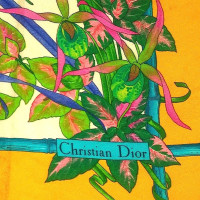 Christian Dior sciarpe di seta