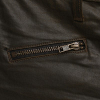 Current Elliott Waxed jeans in olive