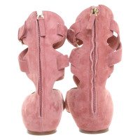 Valentino Garavani Slippers/Ballerinas Suede in Pink