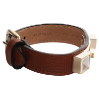 Proenza Schouler Brown Leather Bracelet 