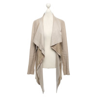 Sly 010 Giacca/Cappotto in Pelle in Beige