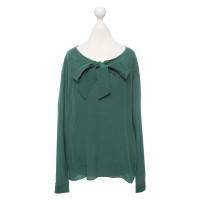 0039 Italy Top Silk in Green