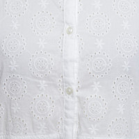 Napapijri camicetta di cotone bianco