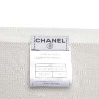 Chanel Cardigan in bianco / nero
