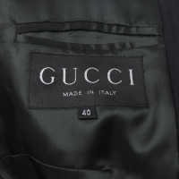 Gucci Klassieke blazer in marine blauw