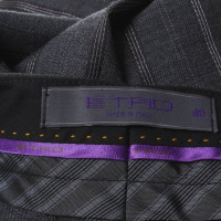 Etro trousers with stripe pattern