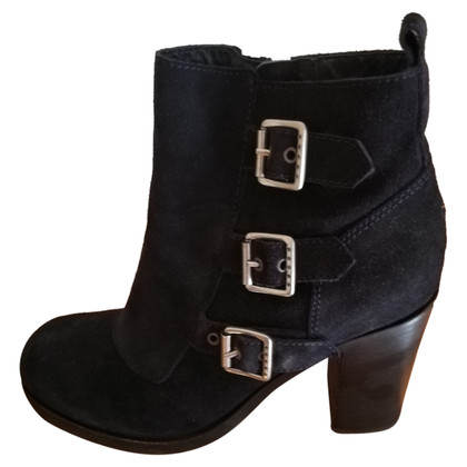 Tommy Hilfiger Ankle boots Suede in Blue