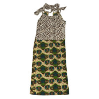 Marni For H&M Abstract Silk Tie Dress
