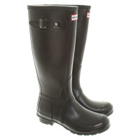 Hunter Rubber boots in brown