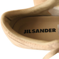 Jil Sander Sneaker traforate in pelle scamosciata