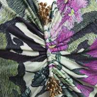Roberto Cavalli Kleid mit floralem Print