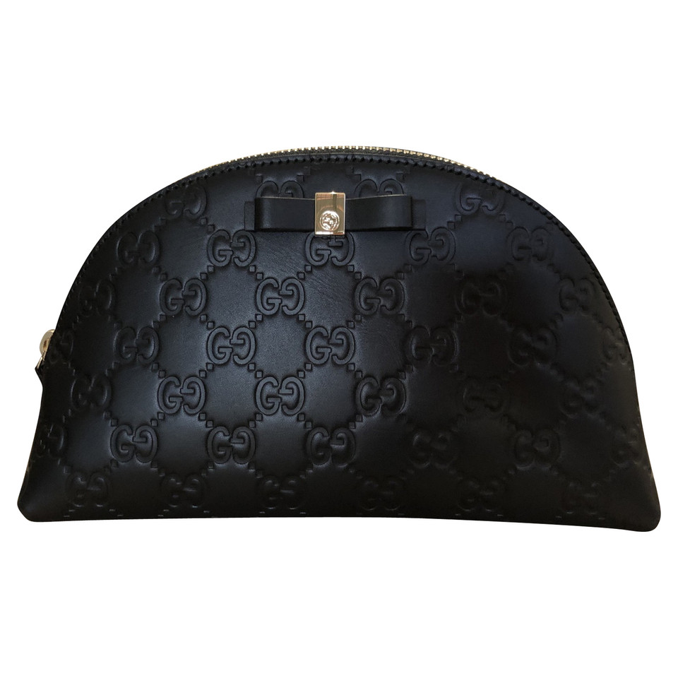 Gucci Accessoire Leer in Zwart