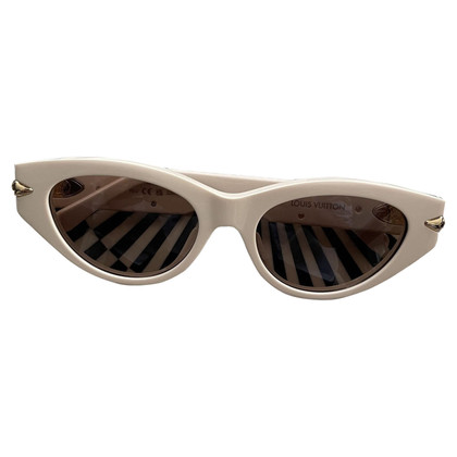 Louis Vuitton Sonnenbrille in Beige