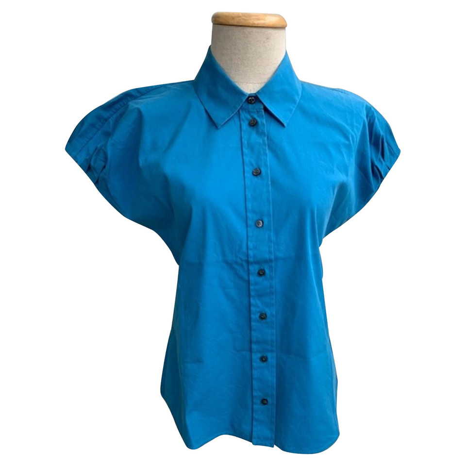 Hugo Boss Top Cotton in Turquoise