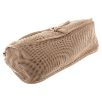 Longchamp borsa in camoscio con pizzo