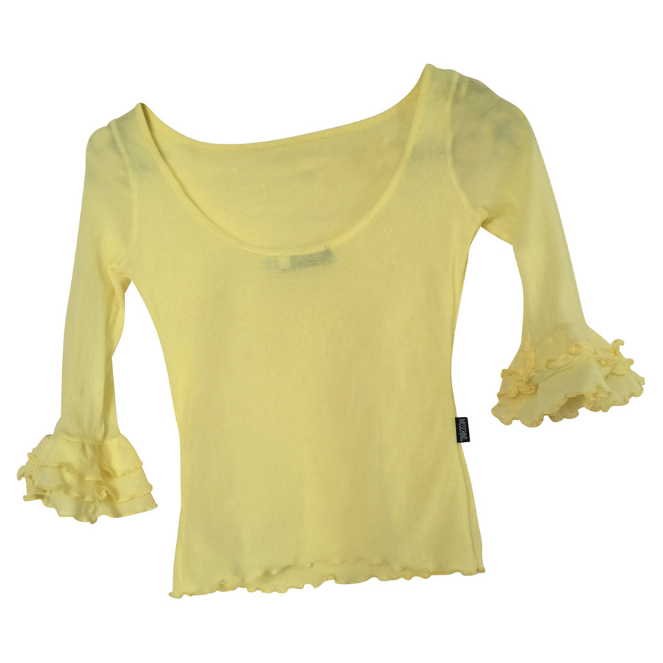 Moschino Top in Yellow