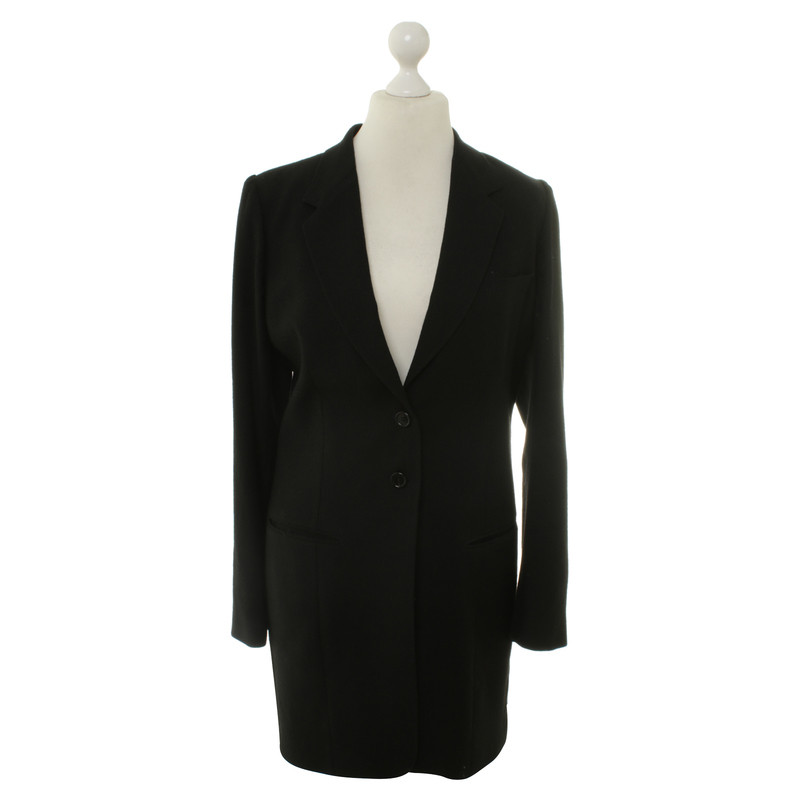 Ann Demeulemeester Coat in black