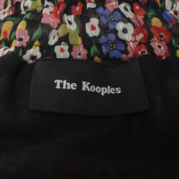 The Kooples Volantrock mit floralem Muster