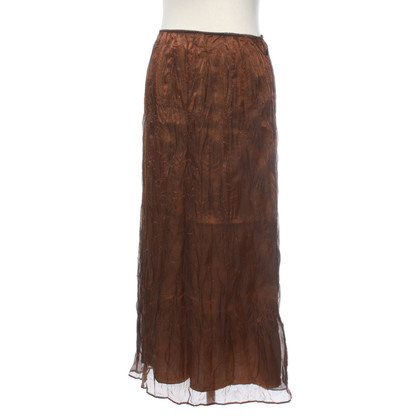 Trussardi Skirt Viscose in Brown