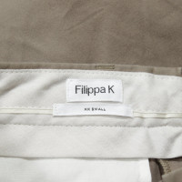 Filippa K Hose aus Baumwolle in Khaki