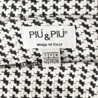 Piu & Piu Kokerrok met Houndstooth patroon