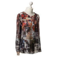 Riani Silk blouse with print