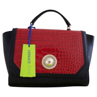 Versace Sac à main en noir / rouge