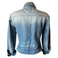 Sport Max Jacke/Mantel aus Jeansstoff in Blau