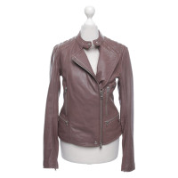 Closed Veste/Manteau en Cuir en Marron