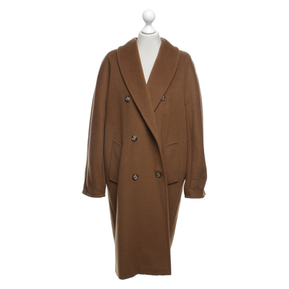 Max Mara Cappotto con parti in cashmere