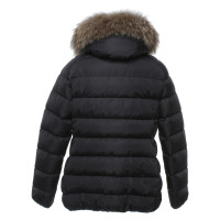 Moncler Down jacket with fur trim