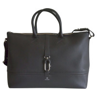 Aigner Handbag Leather in Grey
